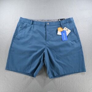 Puma Mens Dealer Golf Shorts 40 Blue 8 Inch Inseam UPF 50+ Stretch New